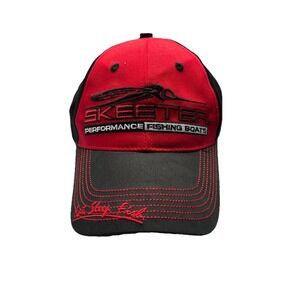 RARE New 2012 Skeeter K‎ Products Fishing Cap "Eat. Sleep. Fish" Excellent Cond.